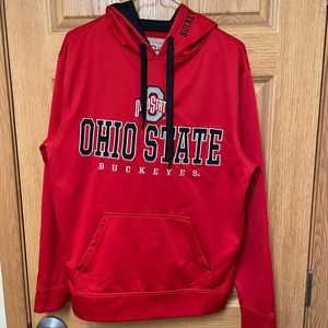 Red Ohio State hoodie